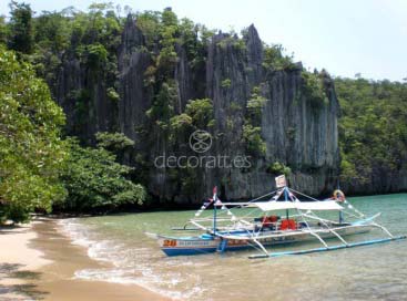 Docking area to Underground River, Islas Filipinas