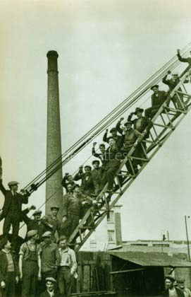 Fabrica en huelga, Paris, junio de 1936