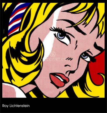 girl, Roy Lichtenstein