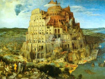 La construccion de la Torre de Babel