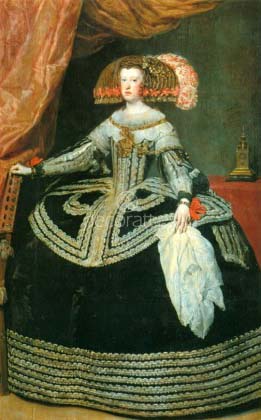 La reina Mariana de Austria