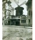 Le Moulin Rouge, Eugene Atget, Paris 1911