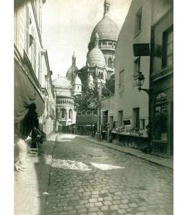 Montmartre, Eugene Atget, Paris 1900