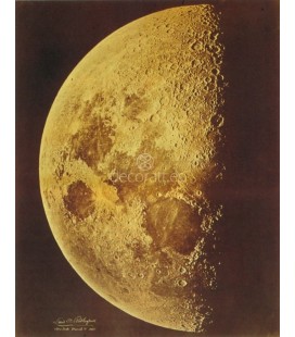 Moon, March 4, Lewis M. Rutherford, 1865