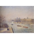 Morning Winter Sunshine, Frost, the Pont-Neu, the Seine, the Louvre