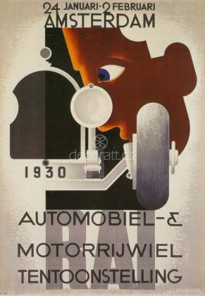 Motorrijwiel Tentoonstelling, Rotterdam, 1930