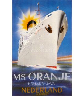 MS. Orange, Amsterdam, 1939