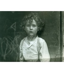 Niño parisino, Lewis W. Hine, 1918