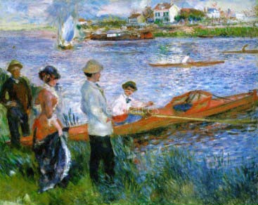 Oarsmen at Chatou renoir