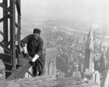 Old timer structural worker, Lewis W. Hine