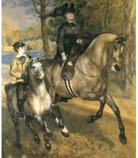 Riders in the Bois de Boulogne