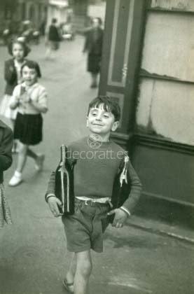 Rue Mouffetard, Henri Cartier Bresson, Paris, 1952