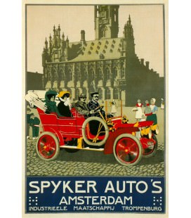 Spyker Autos, Amsterdam, 1910