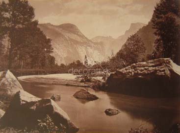 The vernal fall, Yosemite Valley. Isaiah West Taber. 1885