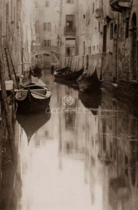 Venetian Canal, Alfred Stieglitz, 1912