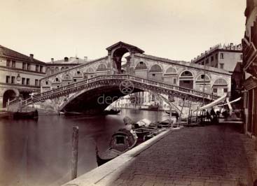Venezia Rialto 1870s