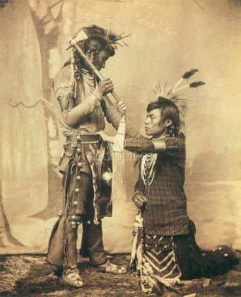Sarcee Indians, Boorne & May 1891