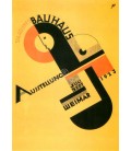Cartel para la e/posicion de la Bauhaus de 1923 en Weimar