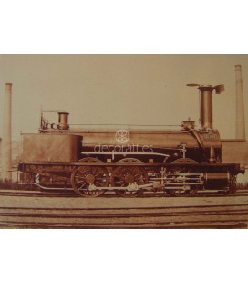 Locomotora La Vau/. Bisson Freres. 1858