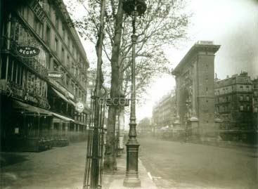Bolevard Saint Denis, Eugene Atget, Paris 1926