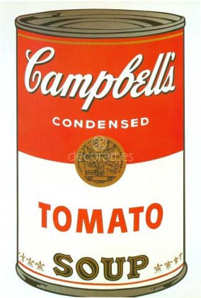 Bote de sopa Campbell I, 1968