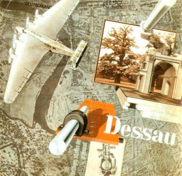 Cartel para la ciudad de Dessau, Alemania